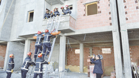 الحماية المدنية: مناورة افتراضية لحدوث زلزال بولاية باتنة