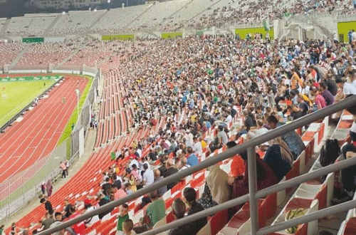 صور المدرجات أبهرت المنظمــين: الجمهور العنابي كان في الموعد وساند شبان الخضر