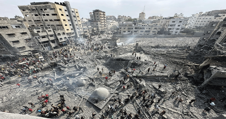 أدانت العدوان الصهيوني الغاشم على غزة: الجزائر تدعو إلى حماية دولية للفلسطينيين