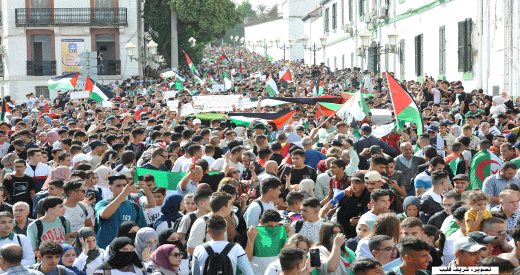 مسيرات حاشدة  في مختلف أنحاء الوطن: «طوفـان شعبـي» لنصـرة فلسطيــن