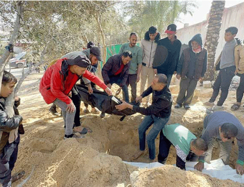 عثـر عليهم مكبلي الأيدي ومعصوبي الأعين وسط القمامة