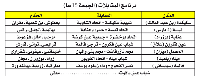 بطولة ما بين الجهات