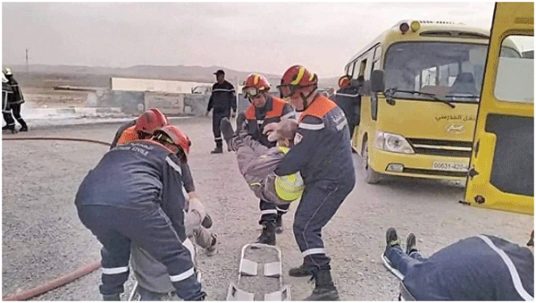 خنشلة: مناورات تطبيقية لتفعيل مخطط النجدة بالبلديات