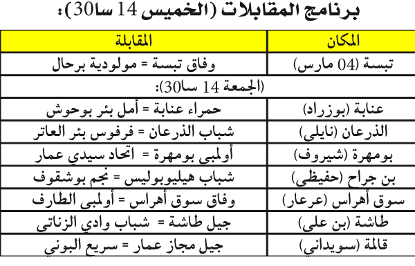 بطولة الجهوي الاول