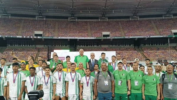 المنتخب العسكري يظفر بكأس إفريقيا